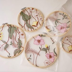 一 _刺繡圓板