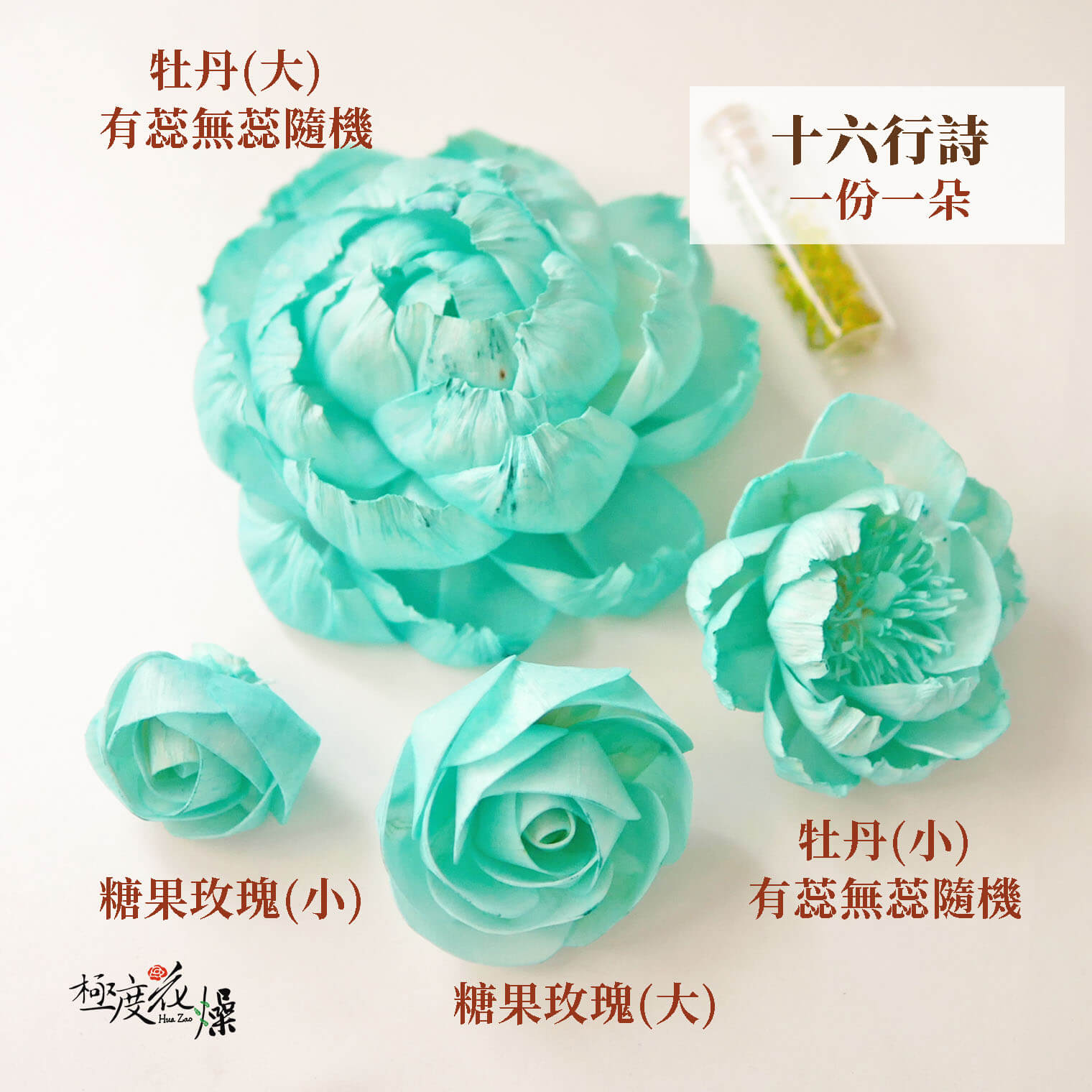 十六行詩_水染蓪草花