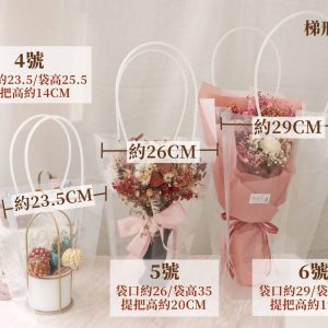 規格一_梯型透明袋