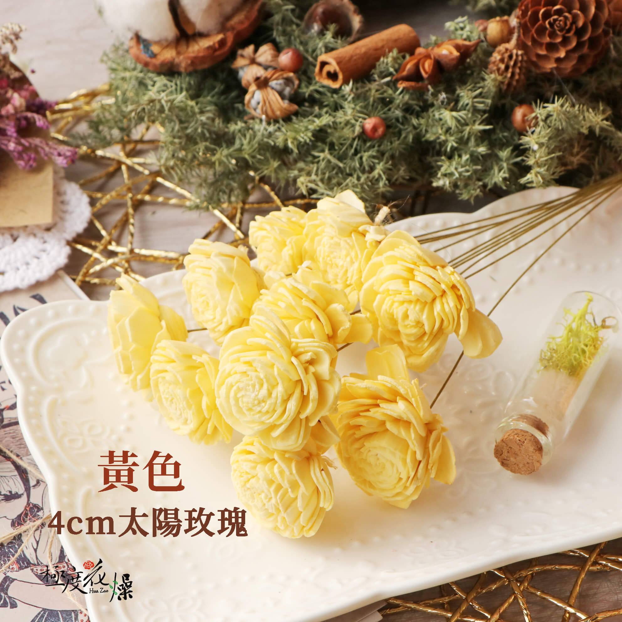 黃色_4太陽玫瑰